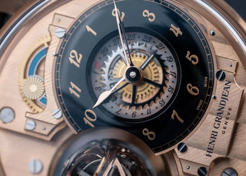 Innovative visual effects of the Henri Grandjean & Cie Magician watch