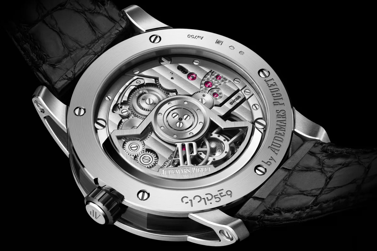 Close-up of flying tourbillon in Code 11.59