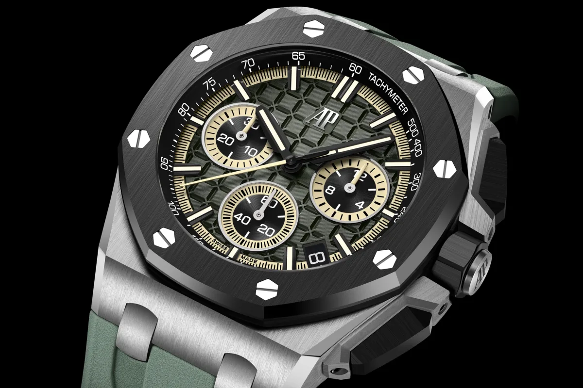 Titanium case of Royal Oak Offshore Chronograph
