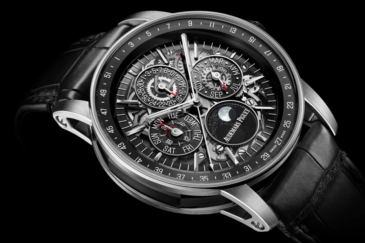 Audemars Piguet calibre 7139 skeletonized perpetual calendar