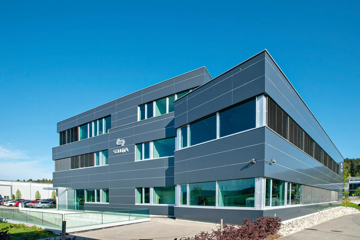 Exterior view of Sellita company headquarters