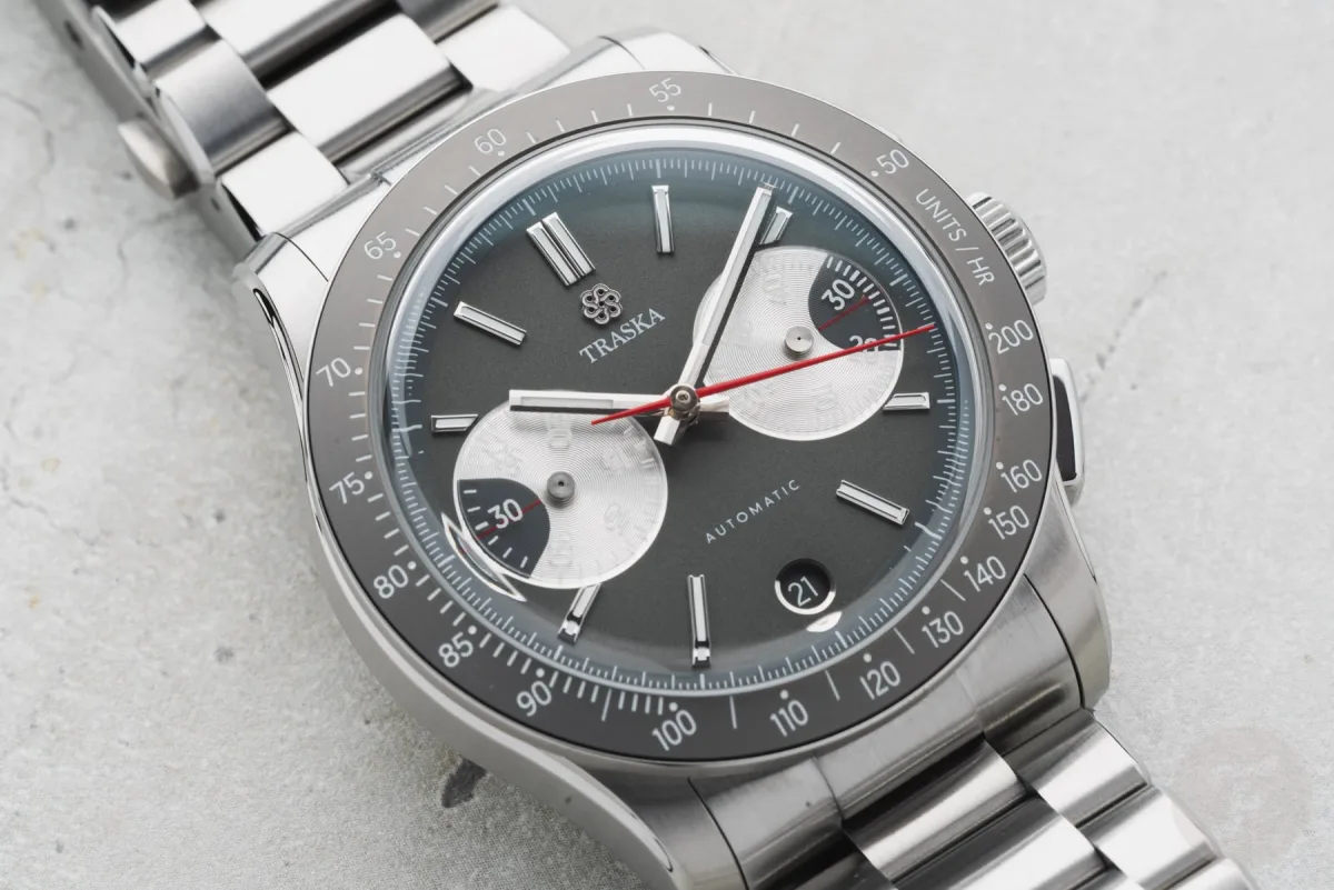 Traska Chronograph watch release announcement