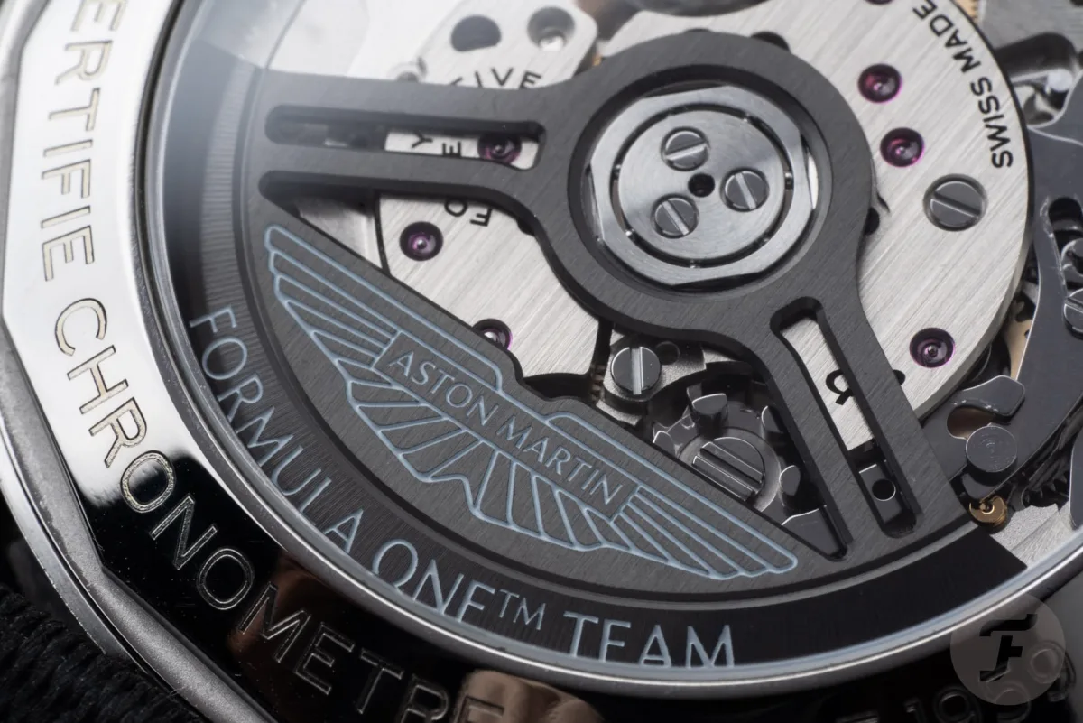 Carbon fiber dial of the Breitling Navitimer Chronograph