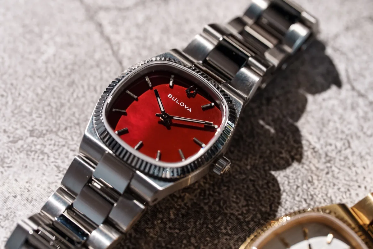 Bulova Super Seville Mini watch close-up