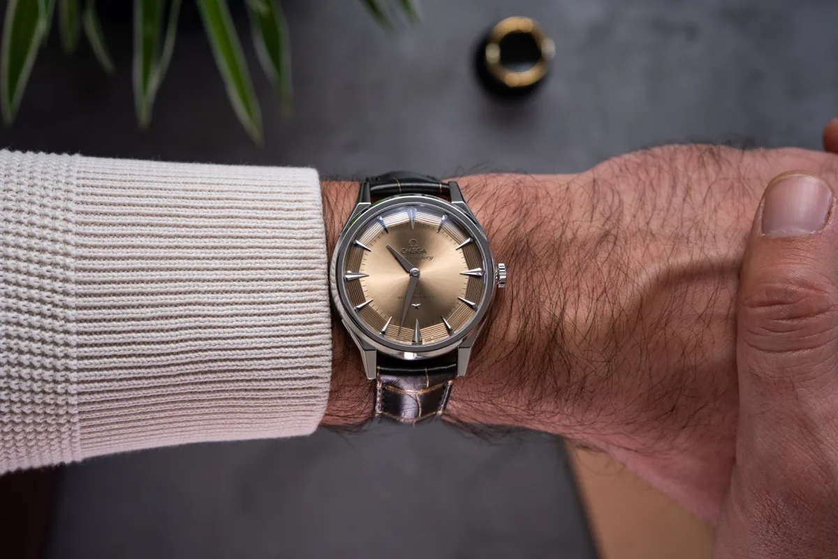 Omega Constellation pie-pan dial