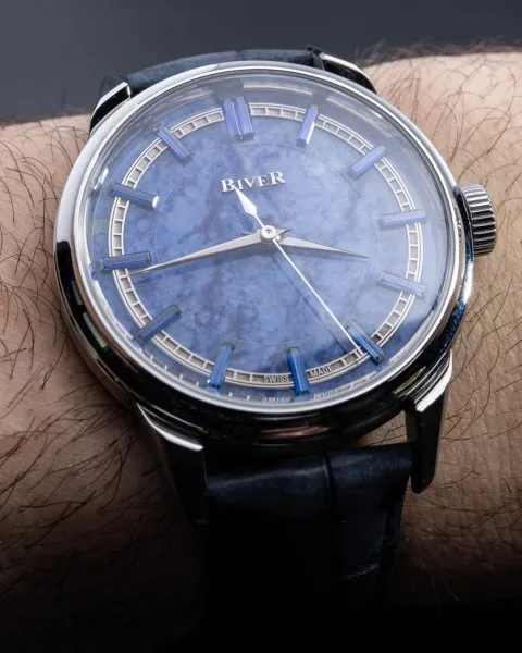 Biver Automatique watch close-up