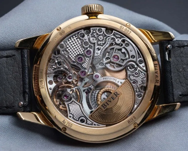 Biver Automatique movement close-up