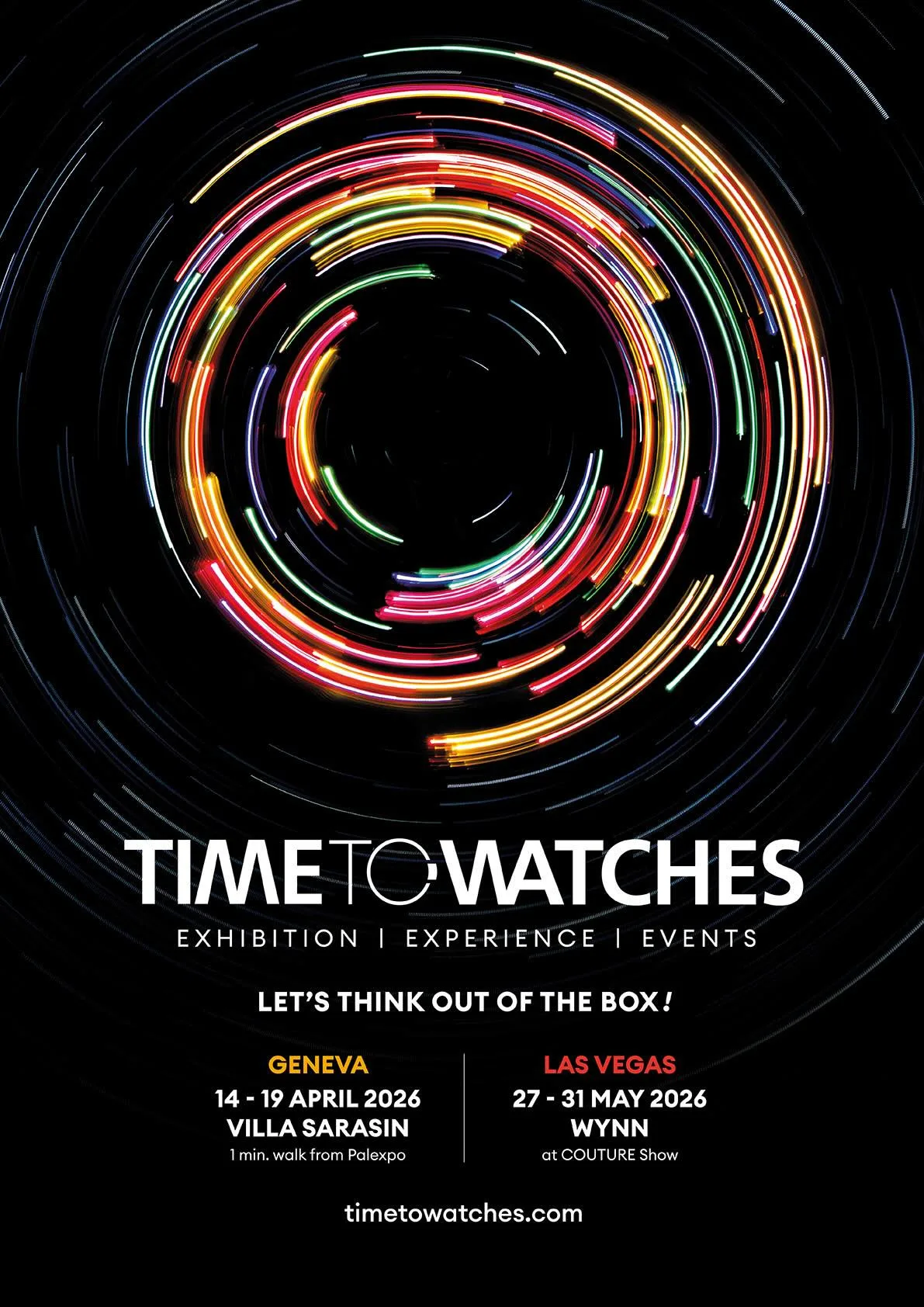 Time to Watches exhibition at Villa Sarasin