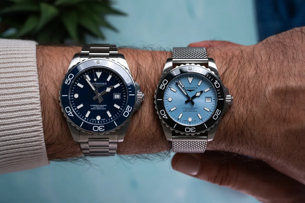 Longines Hydroconquest watch case design