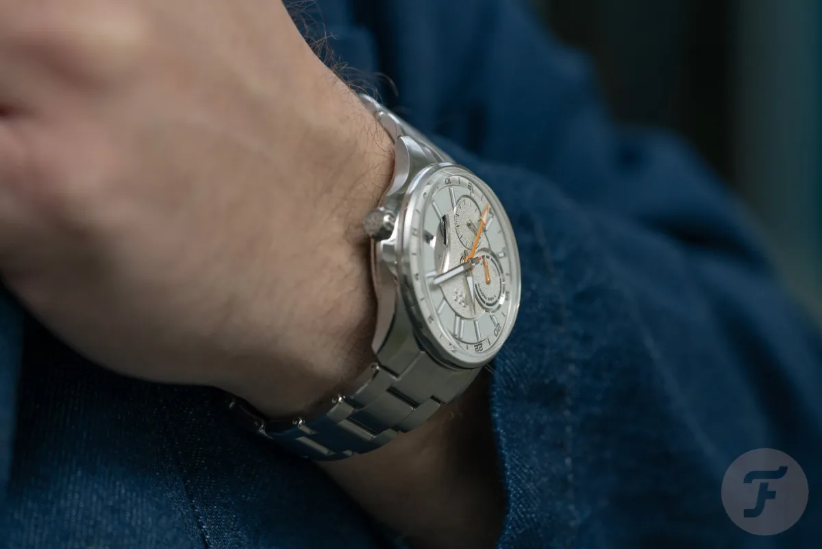 Bader bracelet of Christopher Ward C63 Sealander