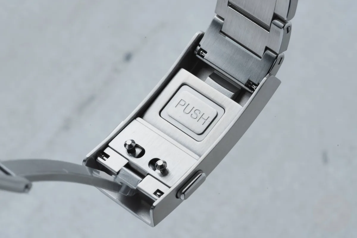 Three-row Bader bracelet with micro-adjustment