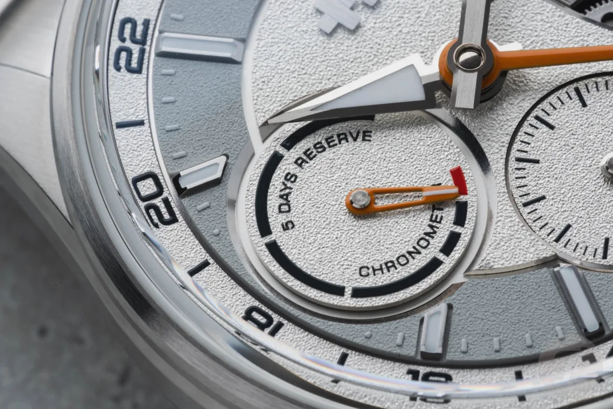 Silver dial version of Christopher Ward C63 Sealander True GMT