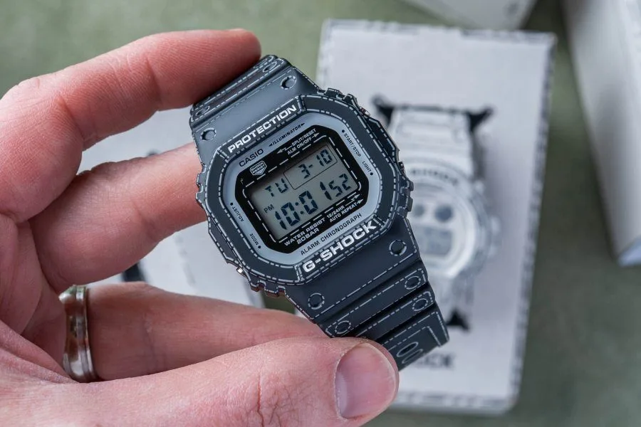 Casio G-SHOCK Origami watch close-up