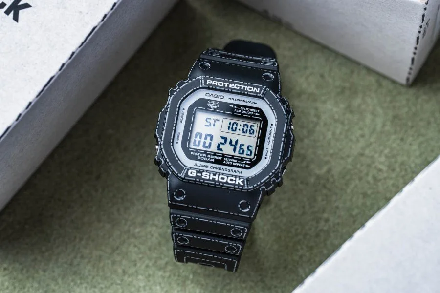 Casio G-SHOCK Origami watch with Japanese design elements