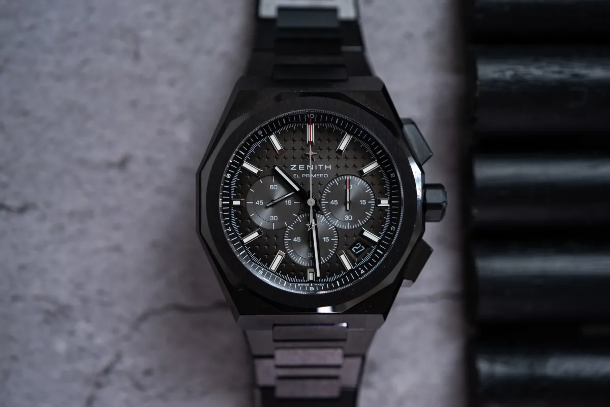 Zenith Defy Skyline Chronograph in black ceramic