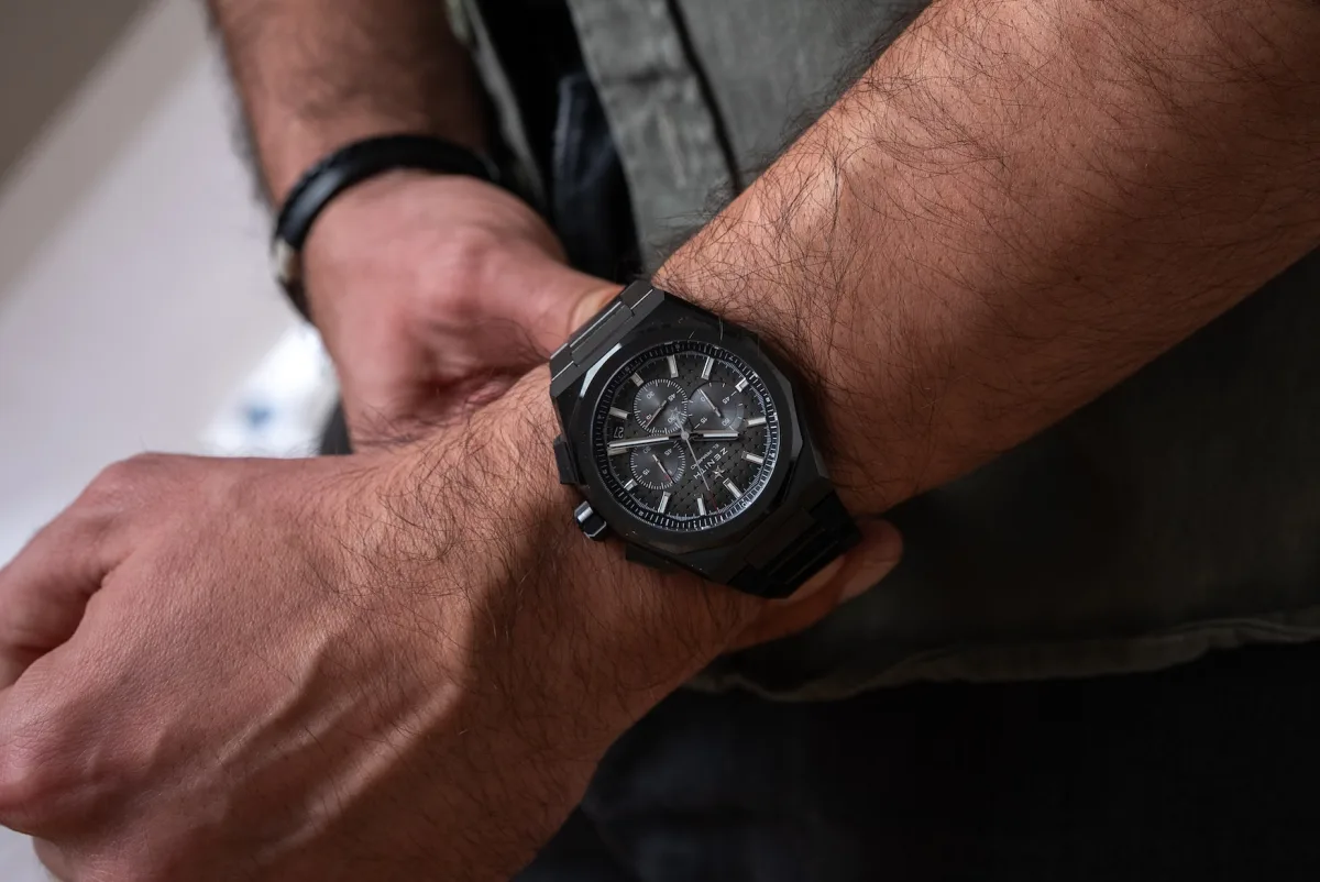 Chronograph counters on Defy Skyline