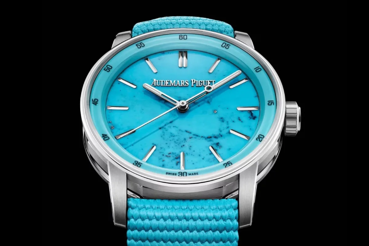 Audemars Piguet Code 11.59 with turquoise dial