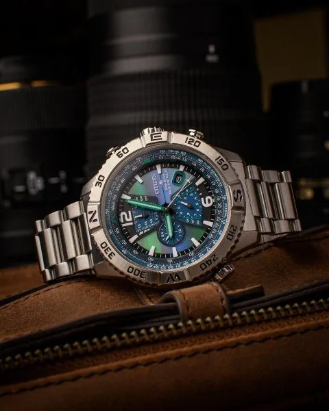 Citizen Promaster Navihawk A-T watch inspired by fighter jet cockpits