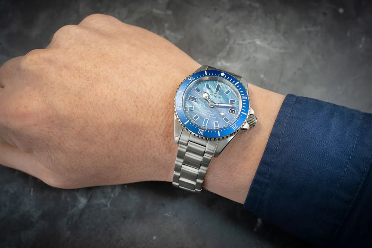 Out Of Order Casanova 38 MOP Automatic models with mother-of-pearl dials