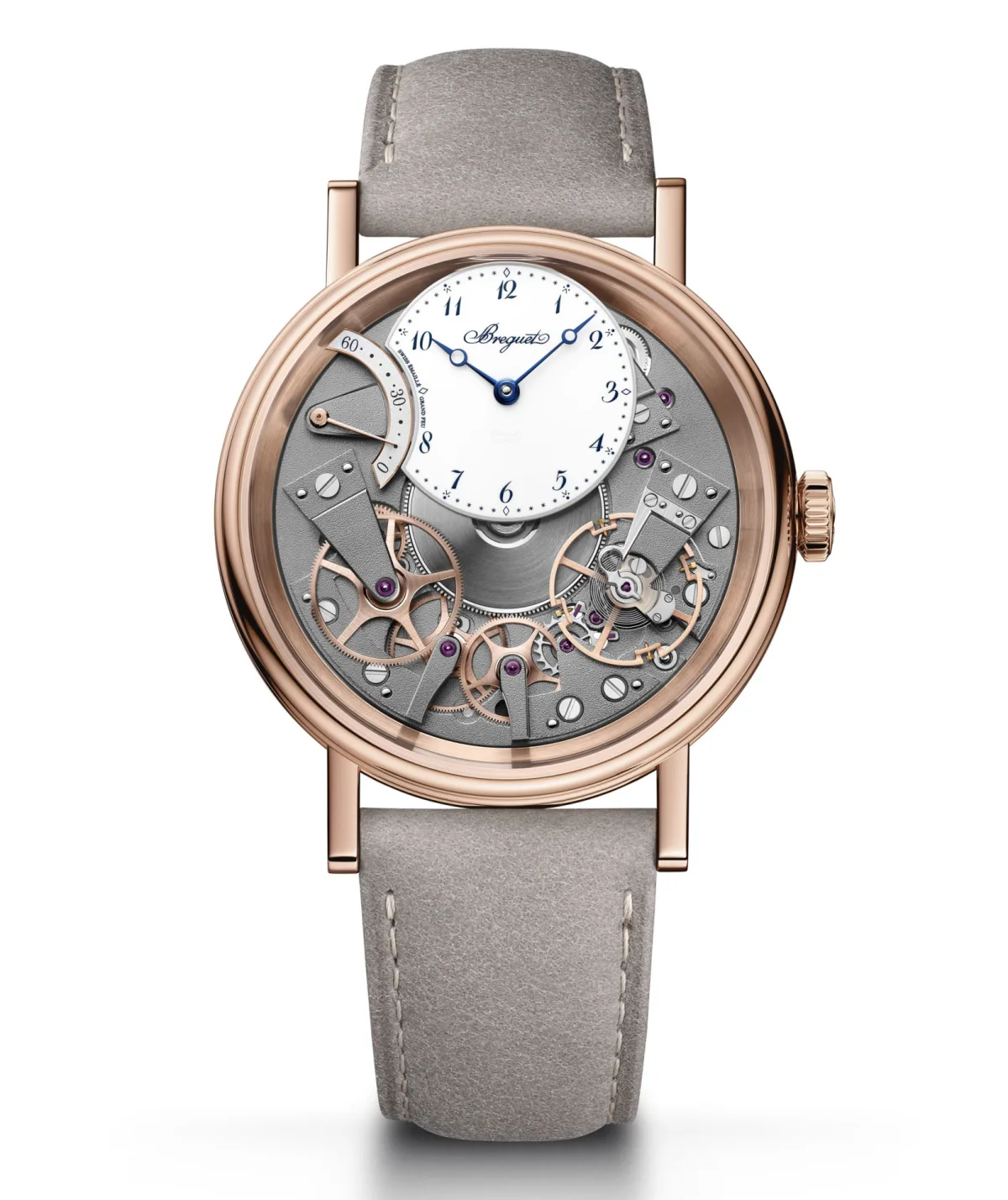 Retrograde seconds scale of Breguet Tradition Seconde Rétrograde 7097