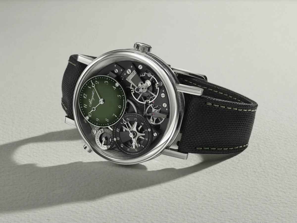 Breguet Tradition GMT 7067 with green dial