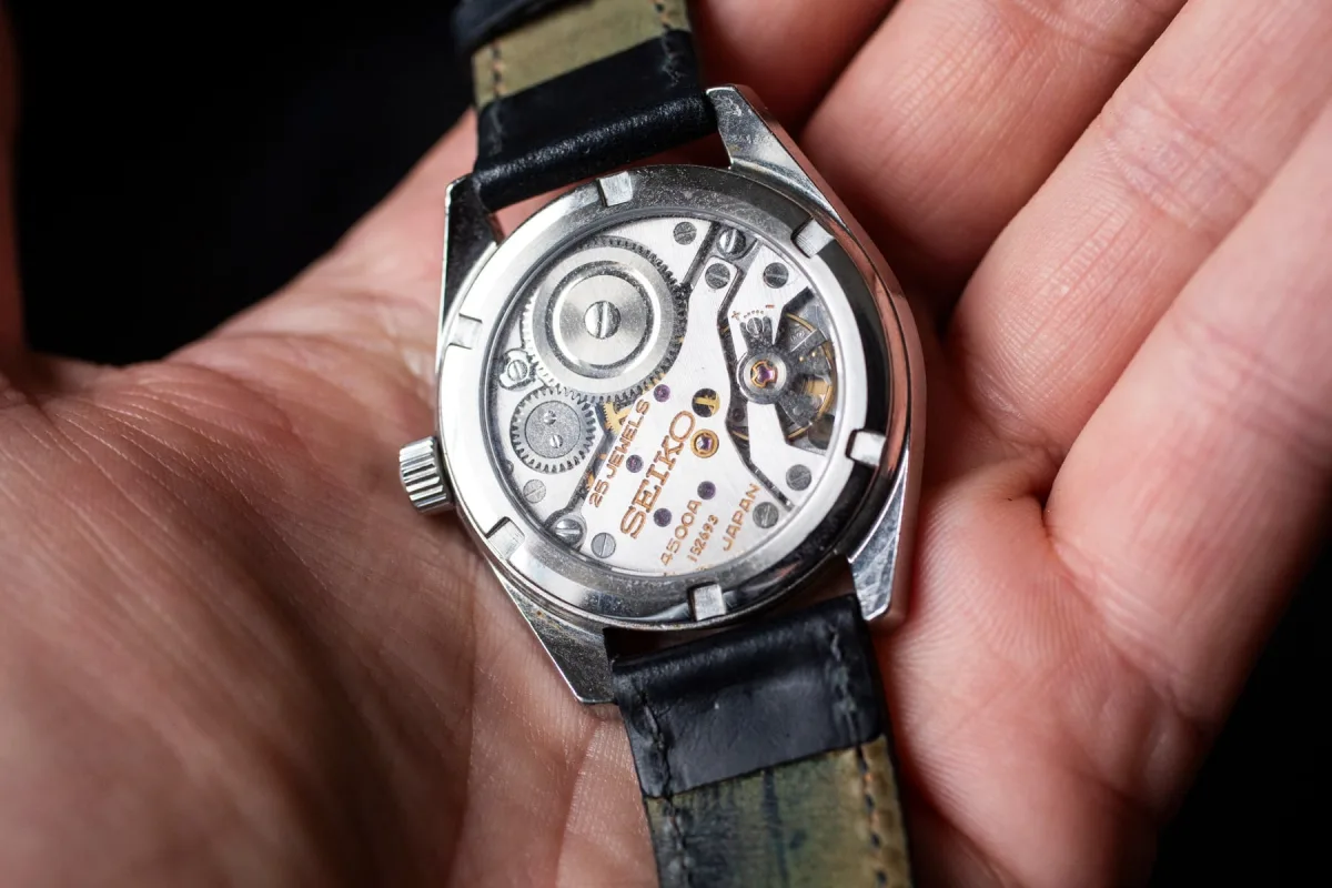 IWC restoration department working on vintage watch