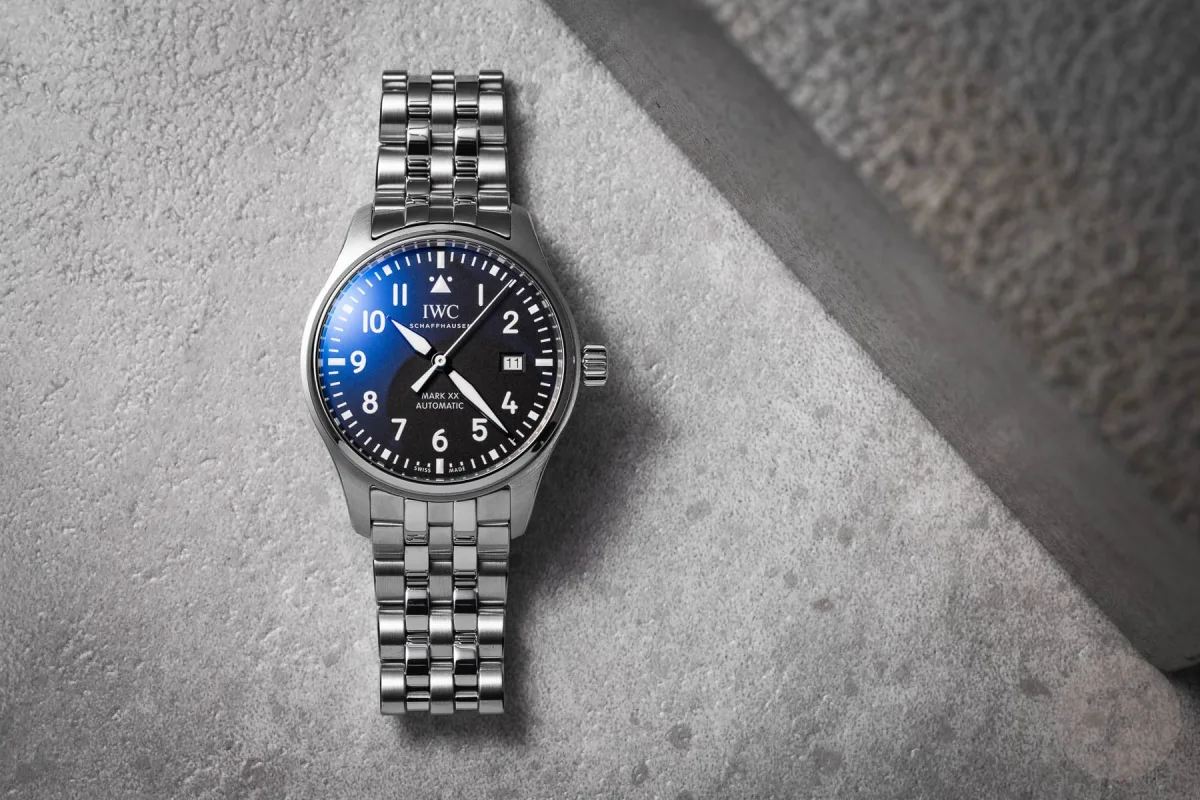 IWC Pilot’s Watch Mark XX with black dial