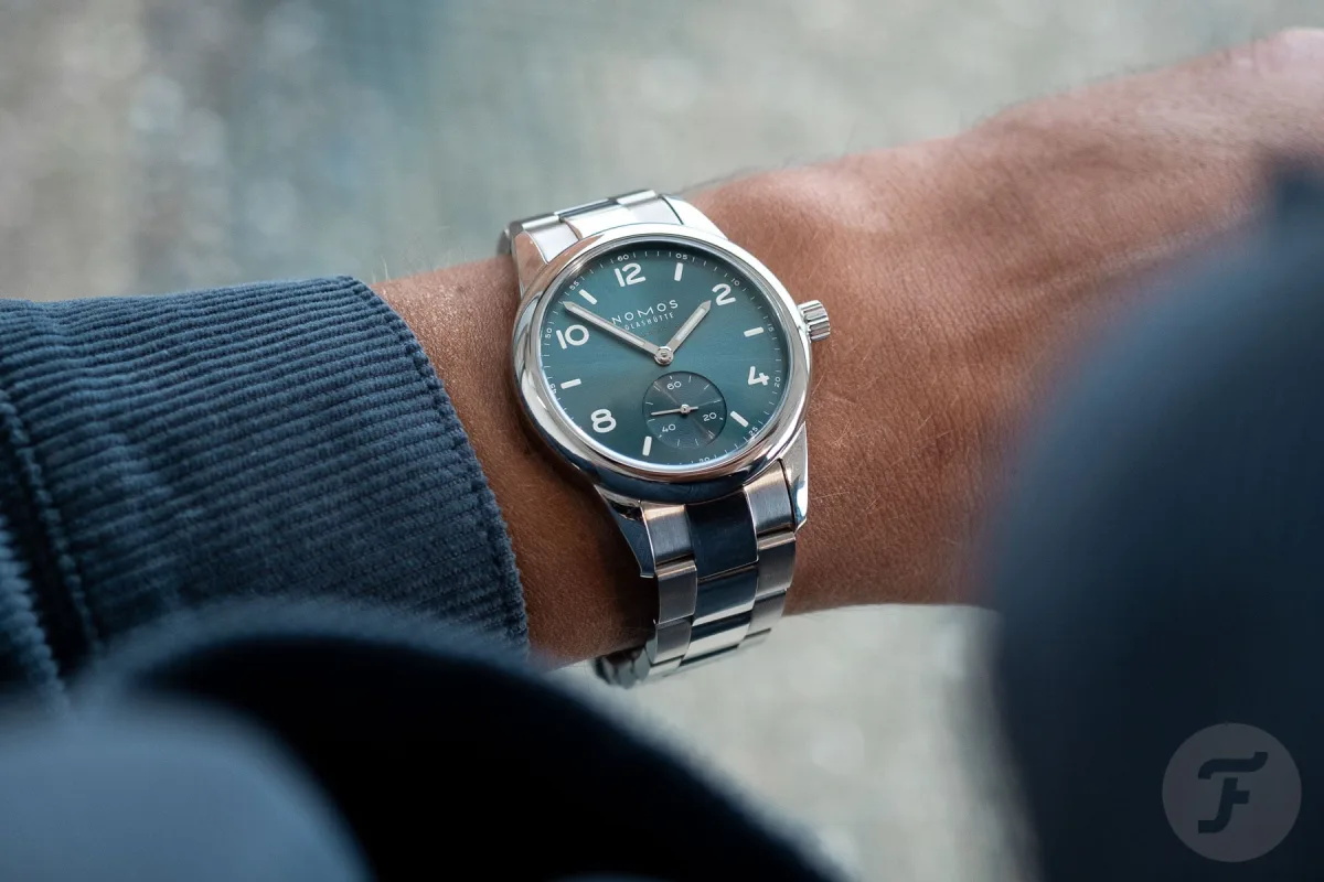 Nomos Club Sport Neomatik with smoke dial