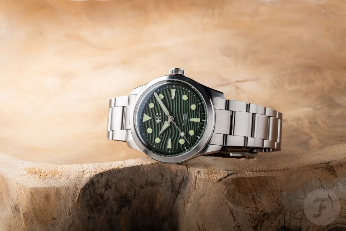 Nomos Club Sport Neomatik on wrist