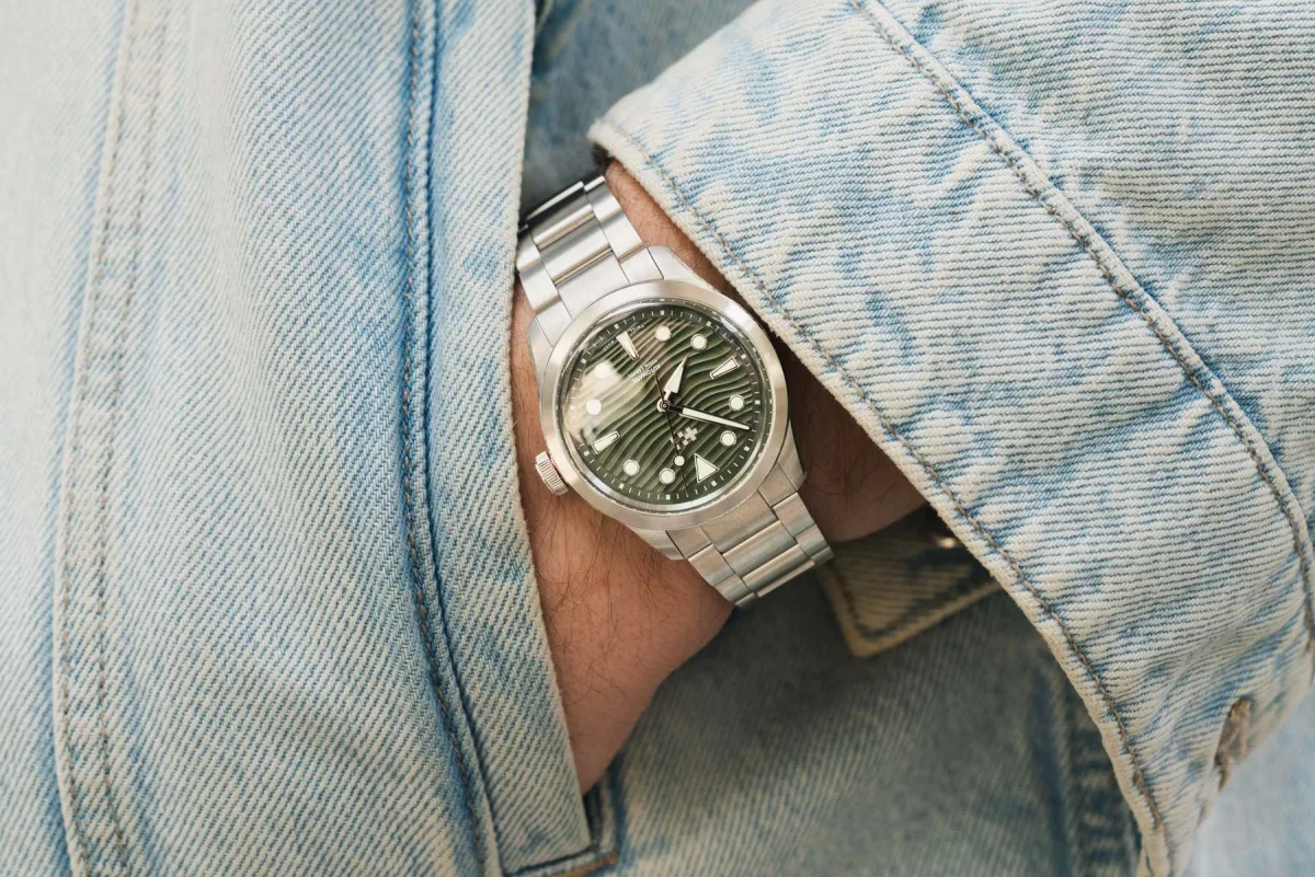 Christopher Ward C65 Dune Aeolian bracelet