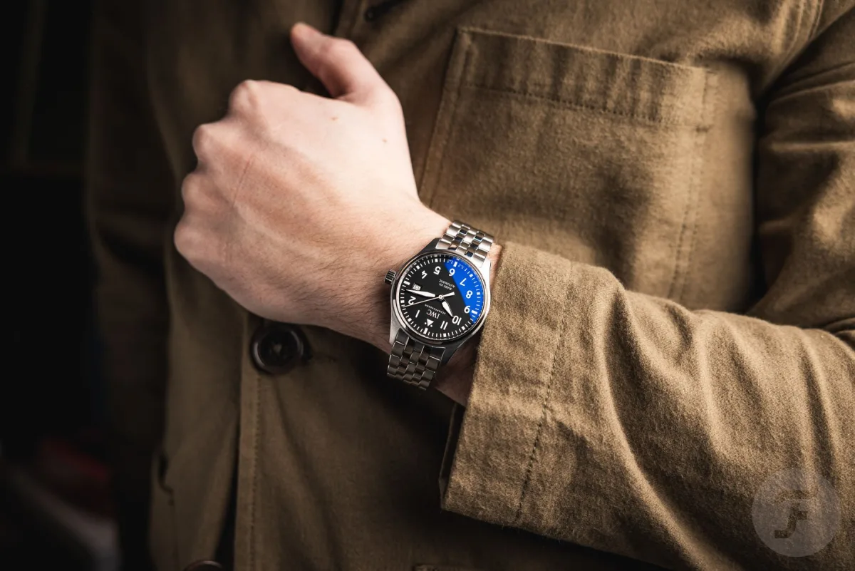 IWC Pilot’s Watch Mark XX on wrist
