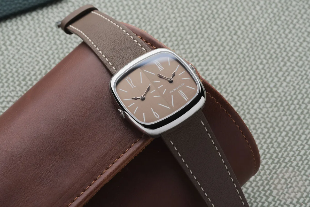 Dennison ALD Dual Time 'Shades' with blue dial