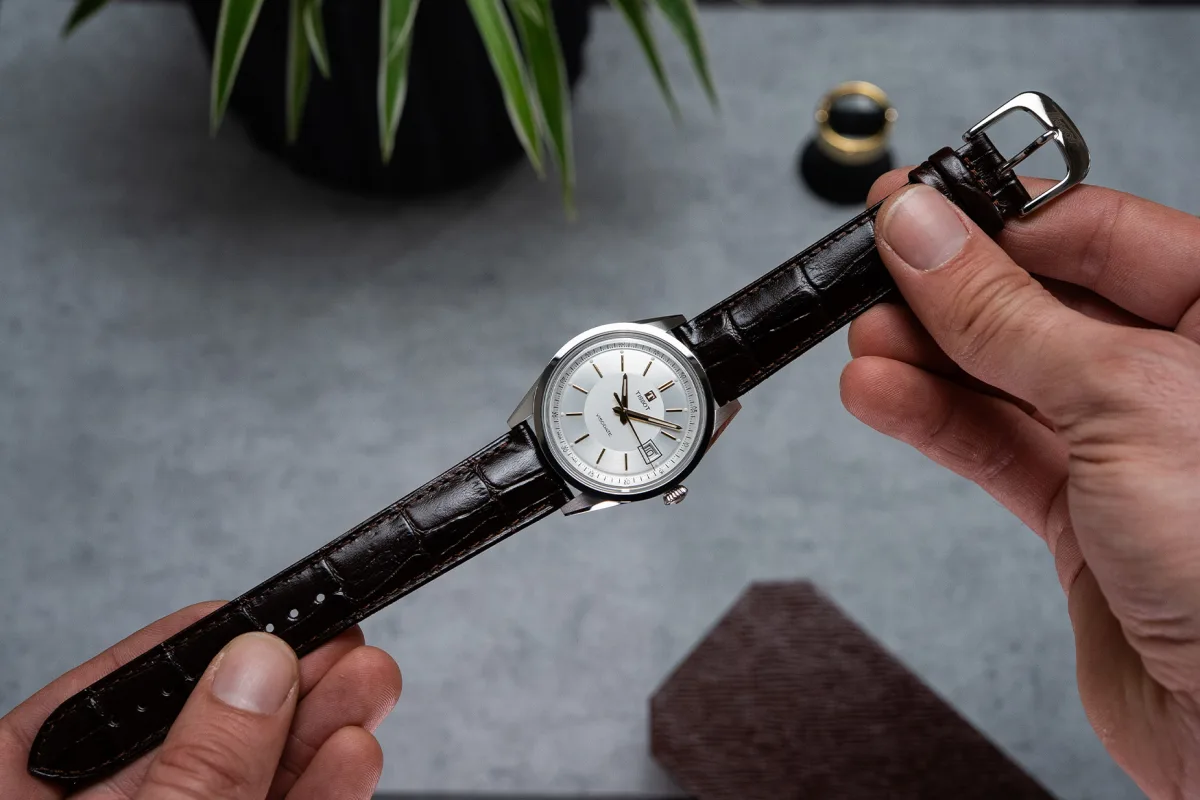 Three dial variations of Tissot Visodate 2026