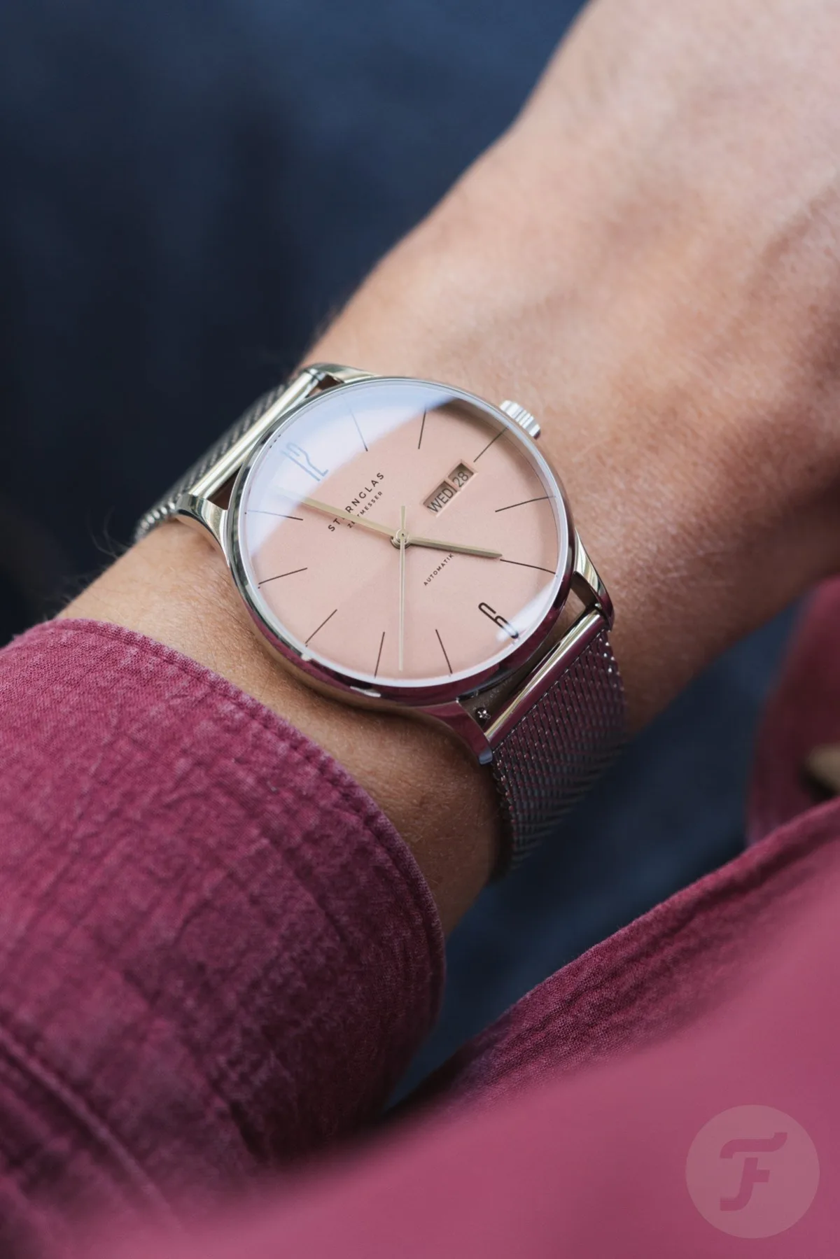 Sternglas Berlin Automatic with leather strap