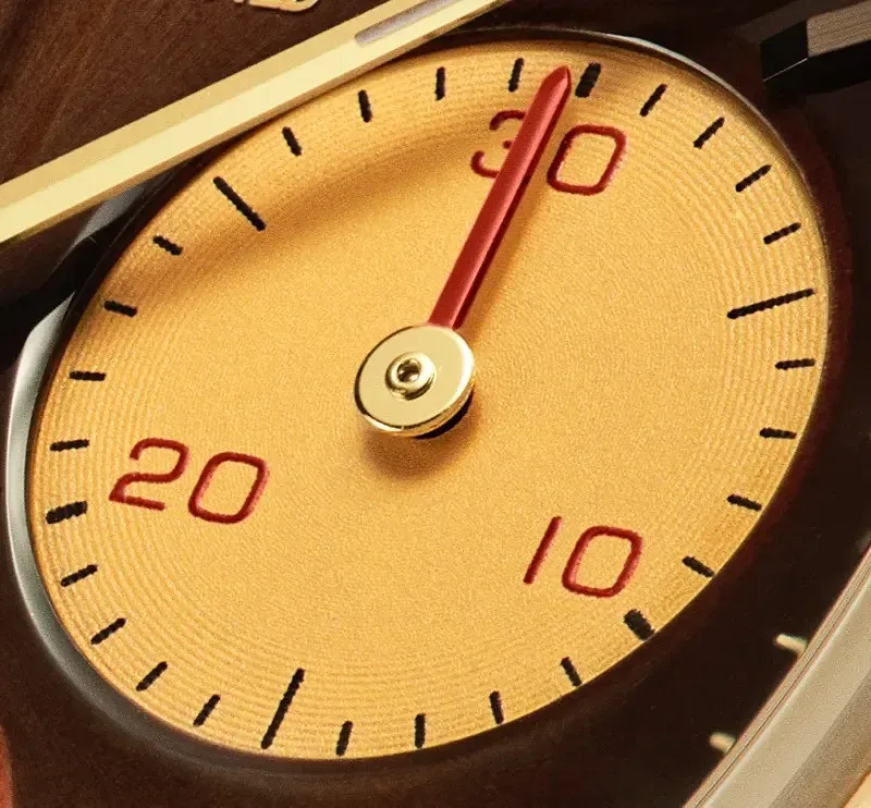 Rolex Daytona with sun-dried tomato colored hands
