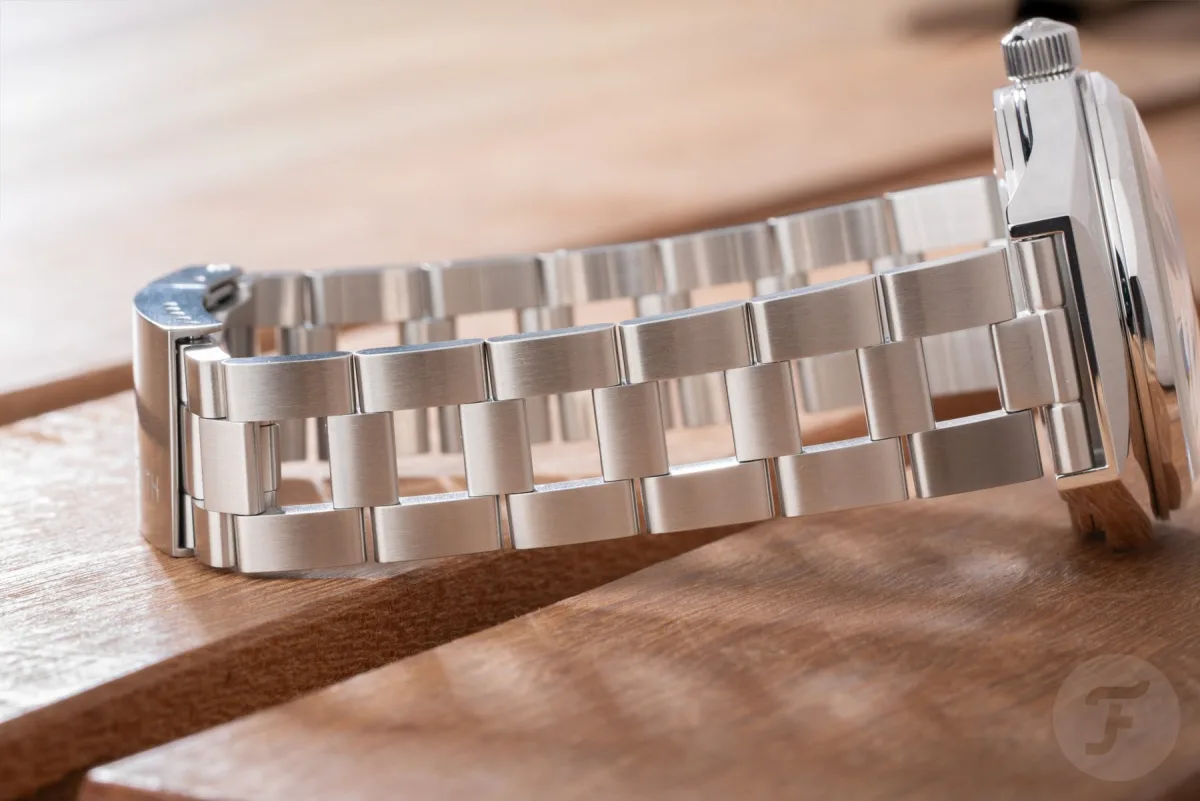 Gay Frères style bracelet on Zenith Defy Revival A3643