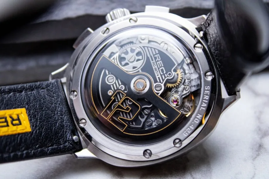 REC 98T/4 in-house movement view