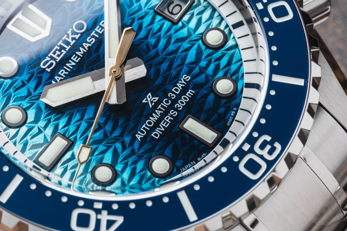 Limited edition Seiko Prospex Marinemaster HBF002 dial