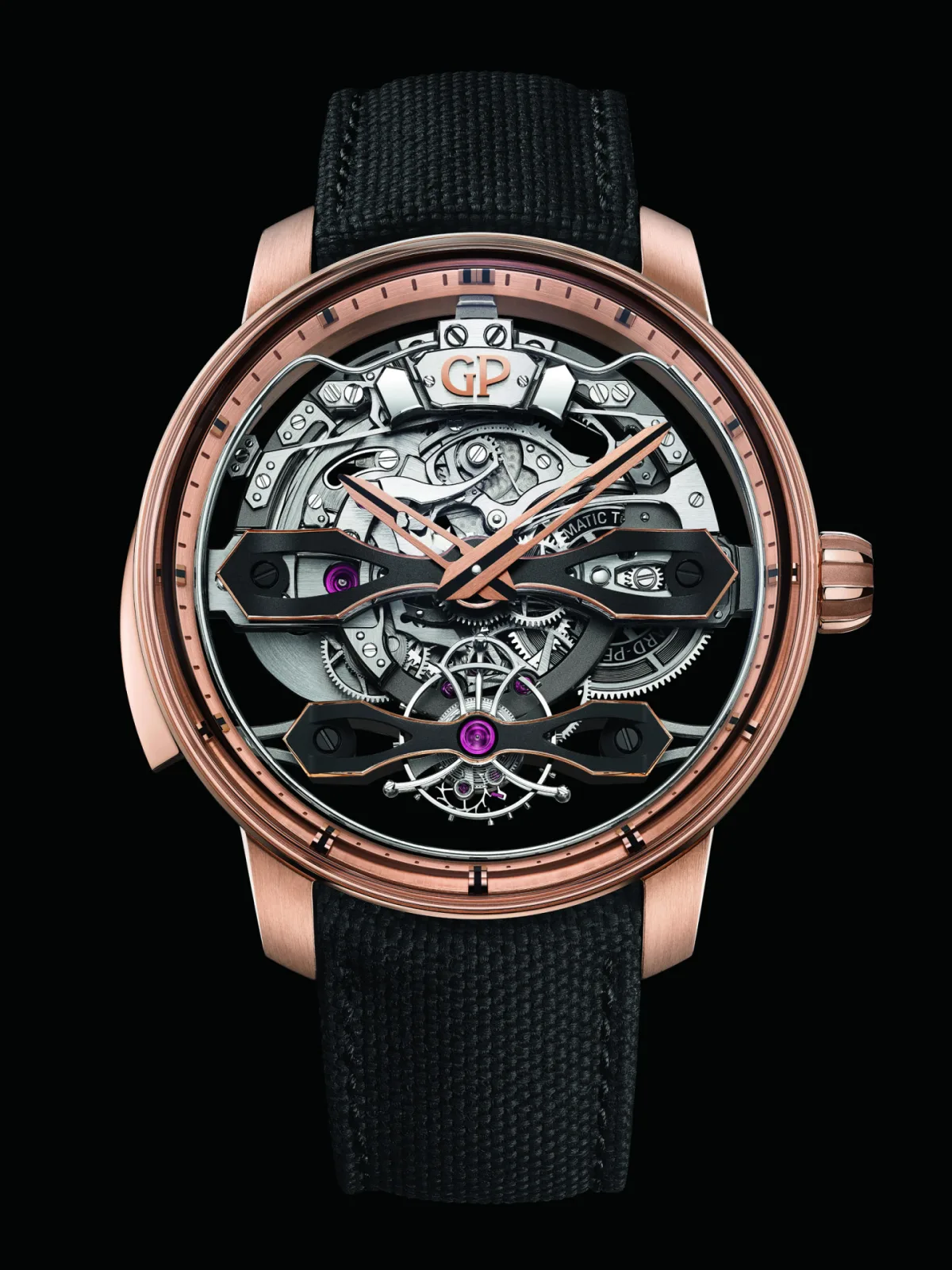 Acoustic design of Girard-Perregaux watch movement