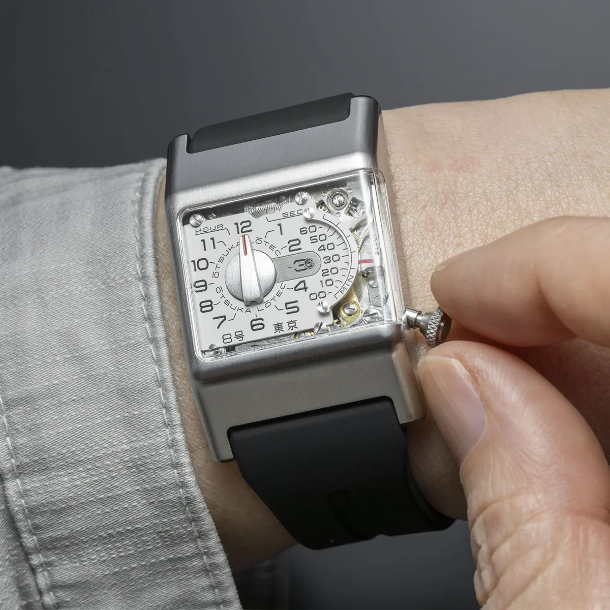 Otsuka Lotec No.8 Jumping Hour and Retrograde Minute watch