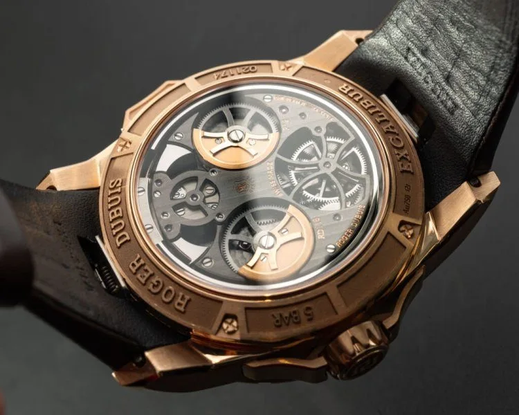 Front view of Roger Dubuis Excalibur Grande Complication