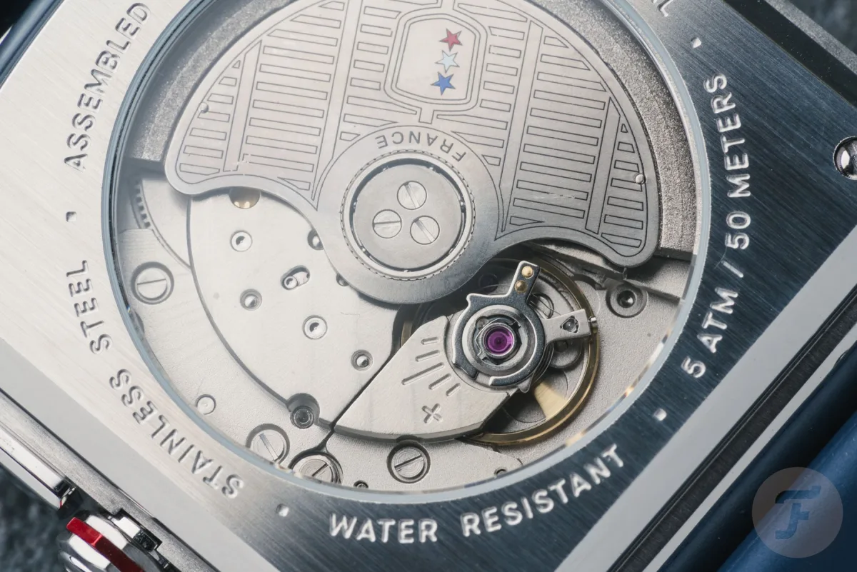 Depancel watch on wrist view