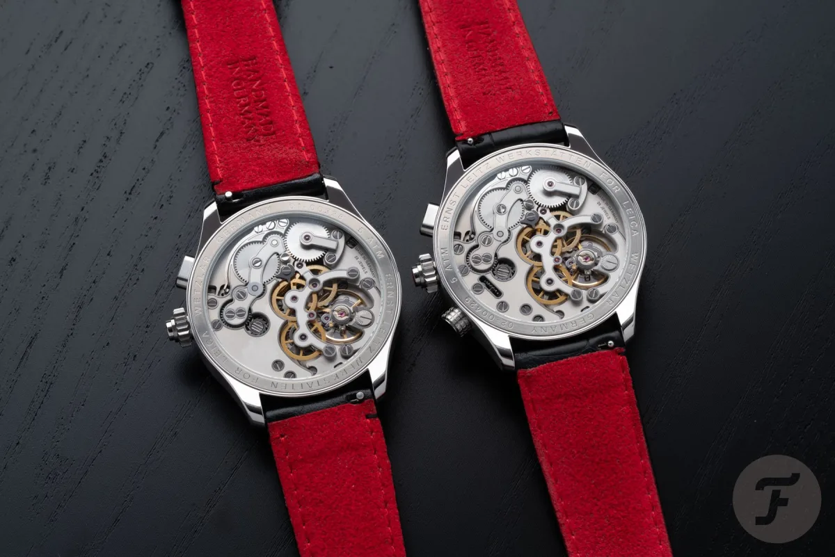 Leica ZM 1 and ZM 2 watch hands and indices