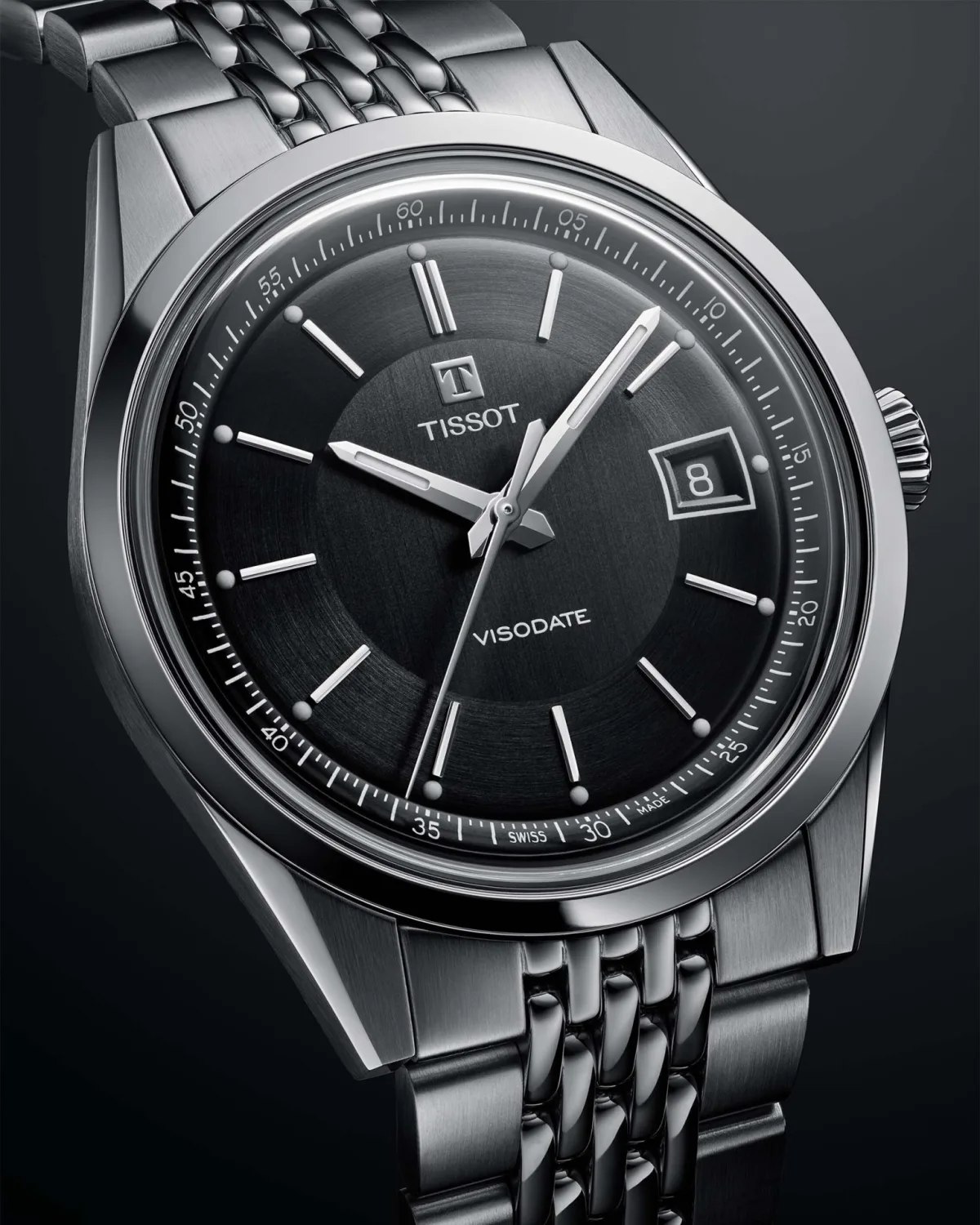 Tissot Visodate with retro-style bracelet