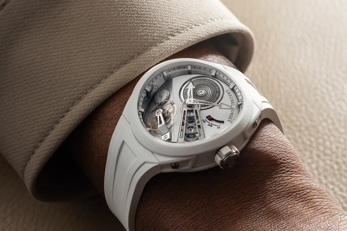Greubel Forsey Balancier Convexe S² with ceramic case