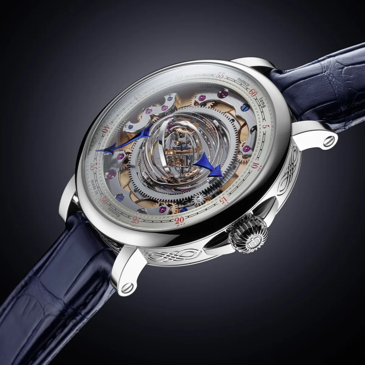 Marco Lang Seven Spheres tourbillon watch