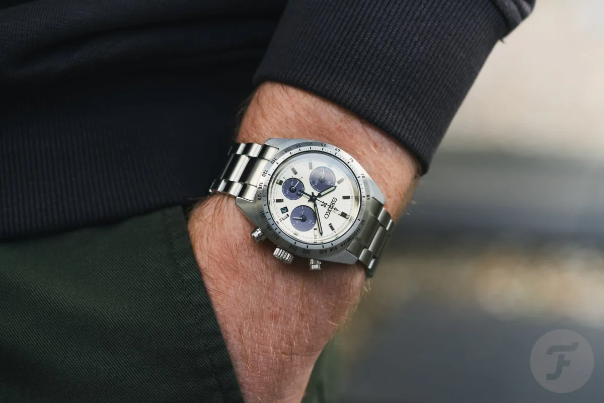 Seiko Prospex Speedtimer Solar bracelet