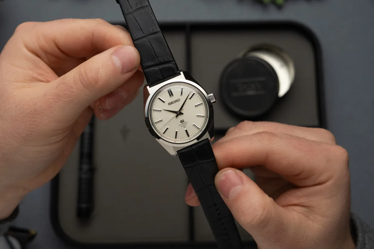 Grand Seiko SLGW005 with high-frequency movement