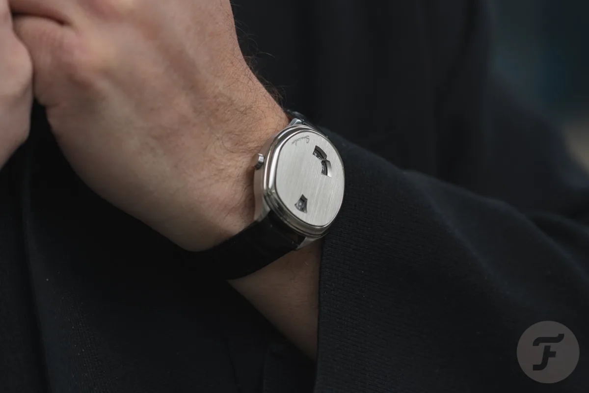 Semicolon Anachron on wrist