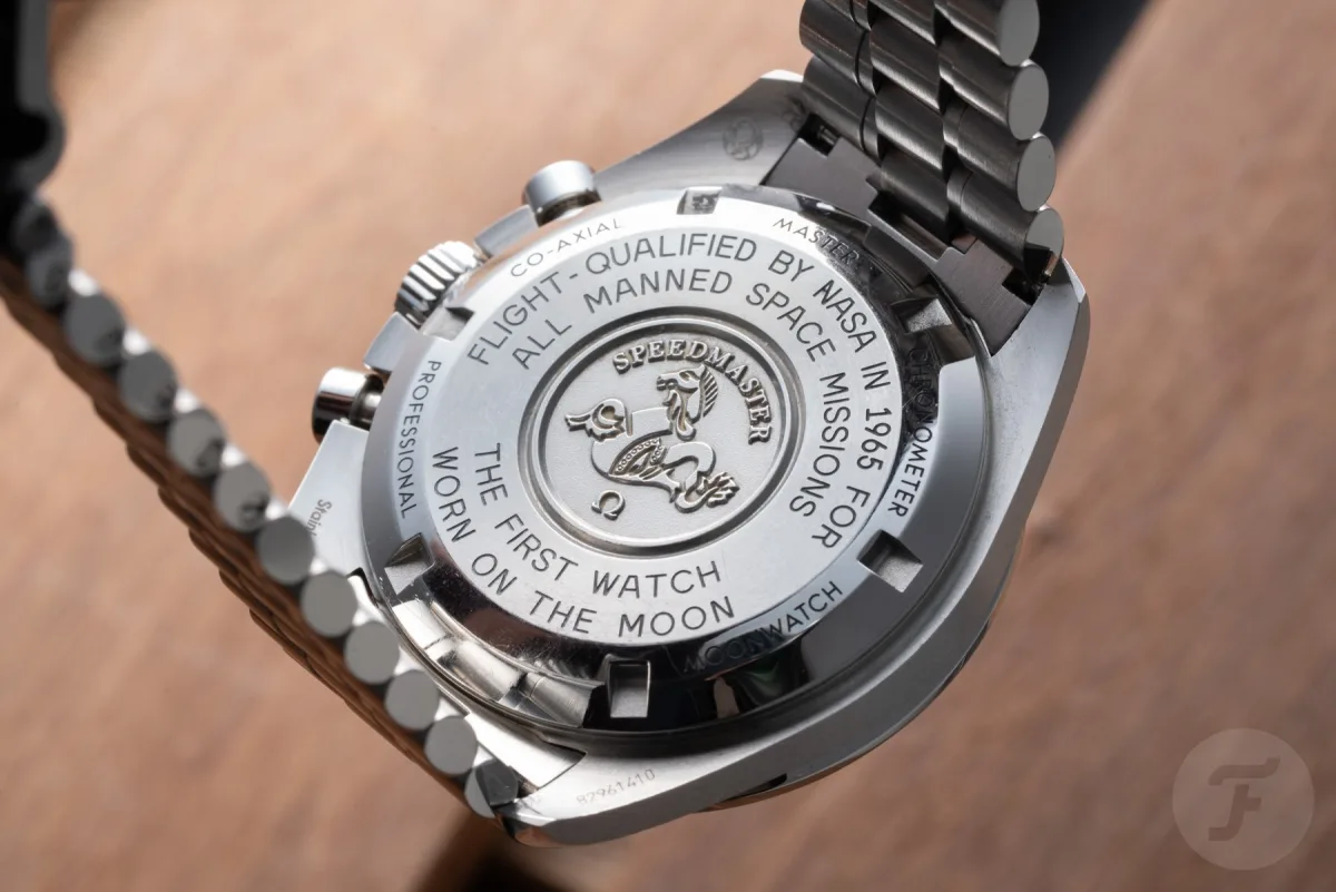 Water resistance details of Omega Speedmaster Professional